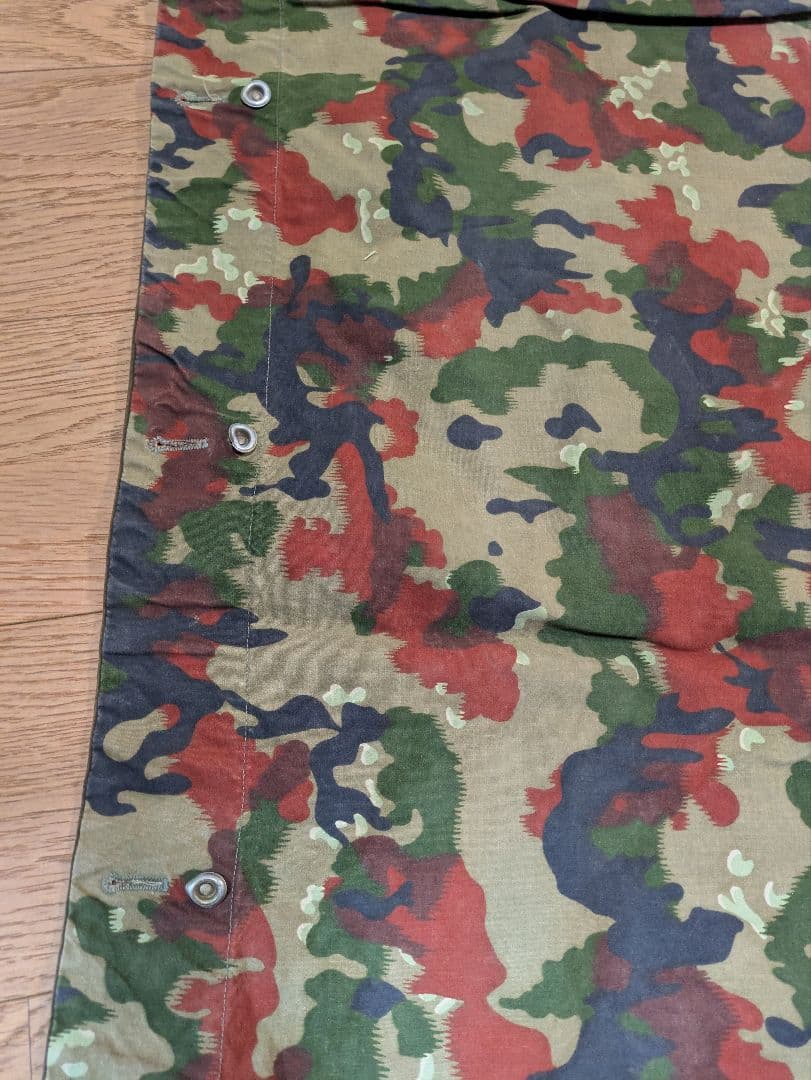 スイス軍幕　アルペンカモ　used 美品