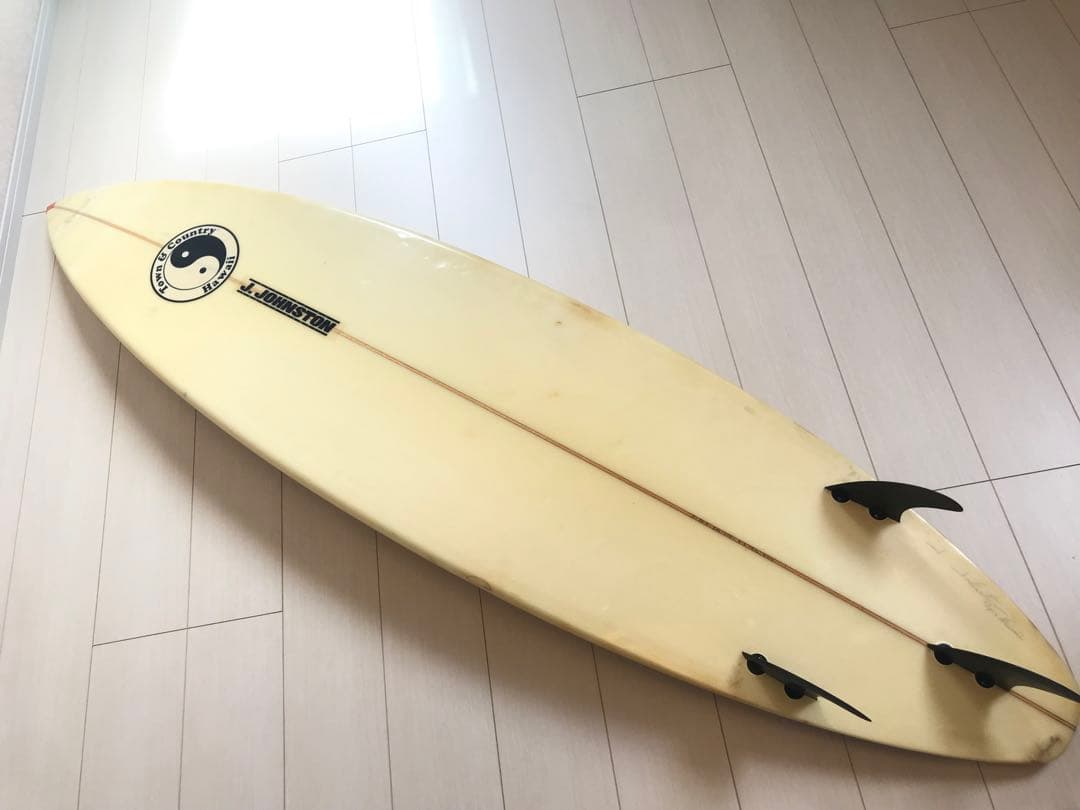 Town&Country J.JOHNSTON ショートボード　波乗り直接手渡し