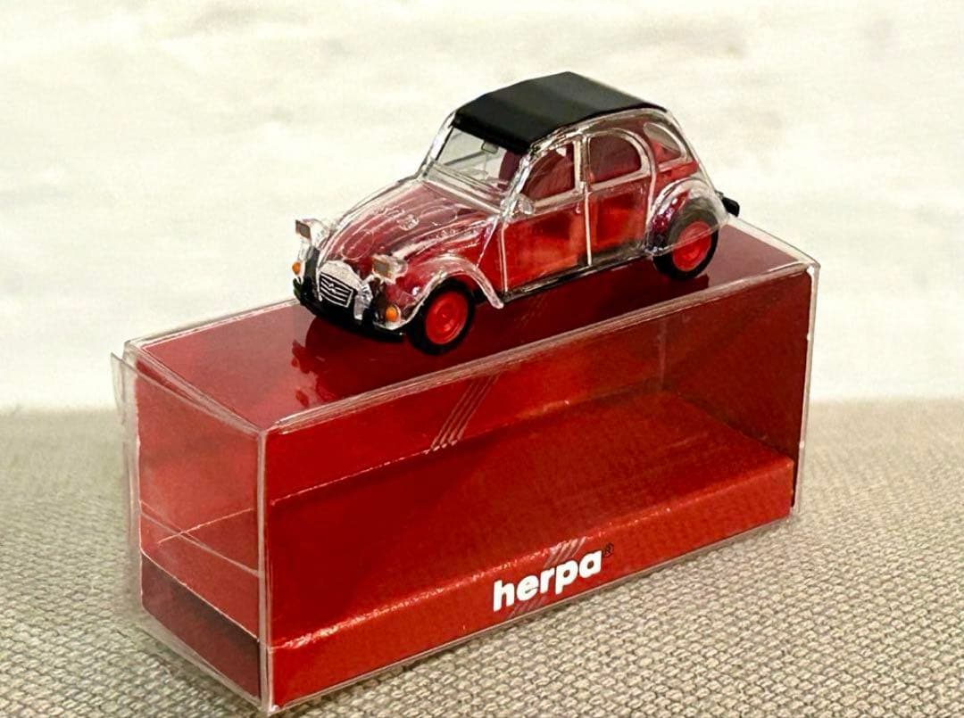 ヘルパ 1/87 シトロエン2CVスケルトンモデル