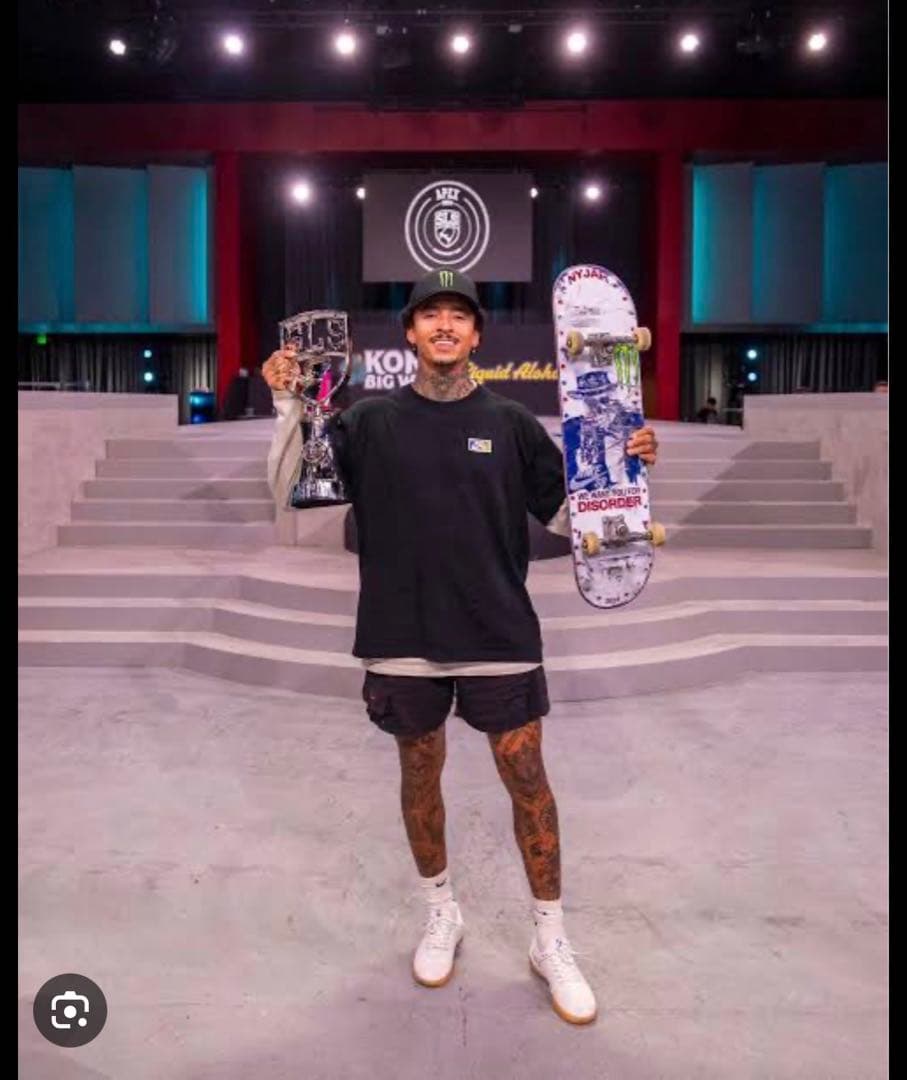 Nyjah× Disorder デッキ 8.125 2024 オリンピックモデル