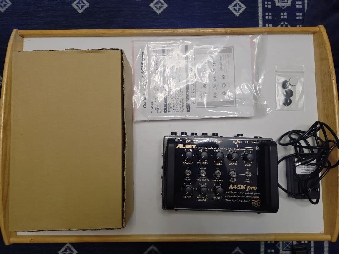 ALBIT A45M pro　アルビット　ギタープリアンプ　真空管