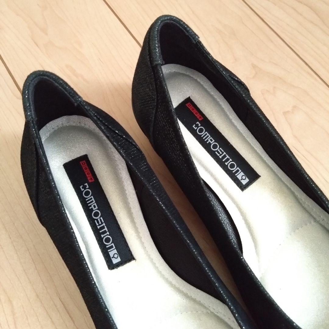 ★新品未使用★ コンポジションナイン 靴 24 パンプス ヒール コンフォート