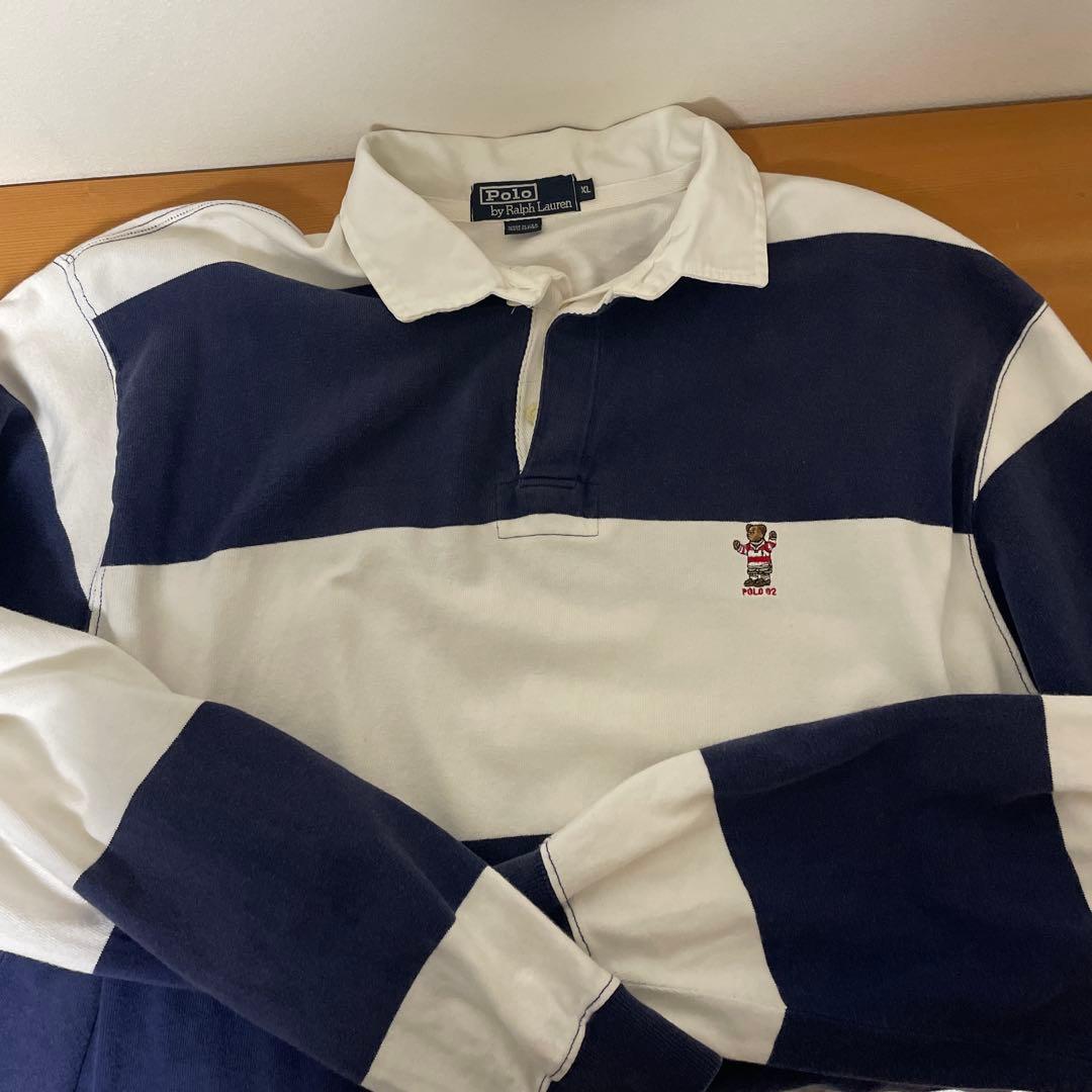 90s USA製 Polo by Ralph Laurenラガーシャツ XL