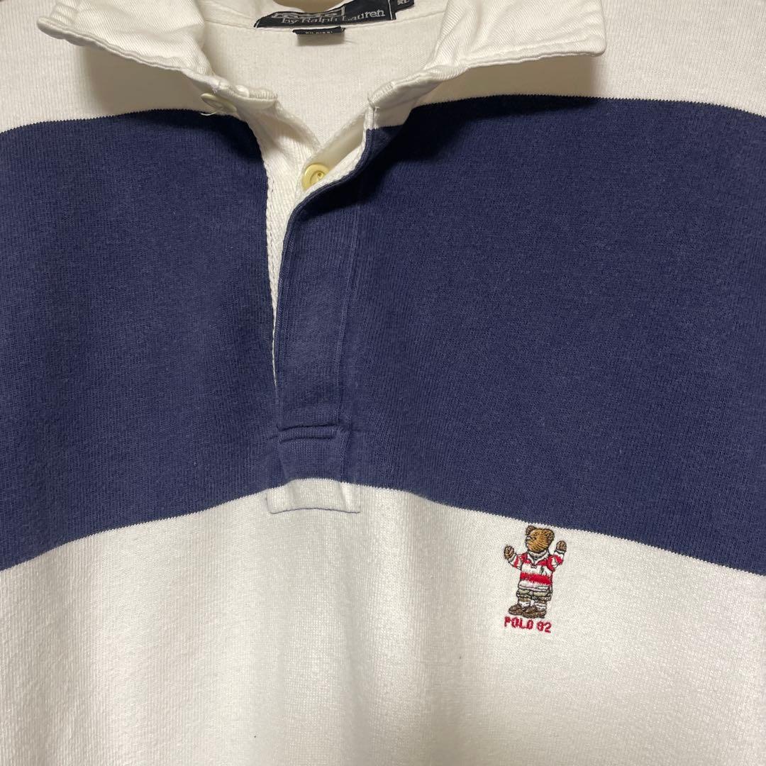 90s USA製 Polo by Ralph Laurenラガーシャツ XL