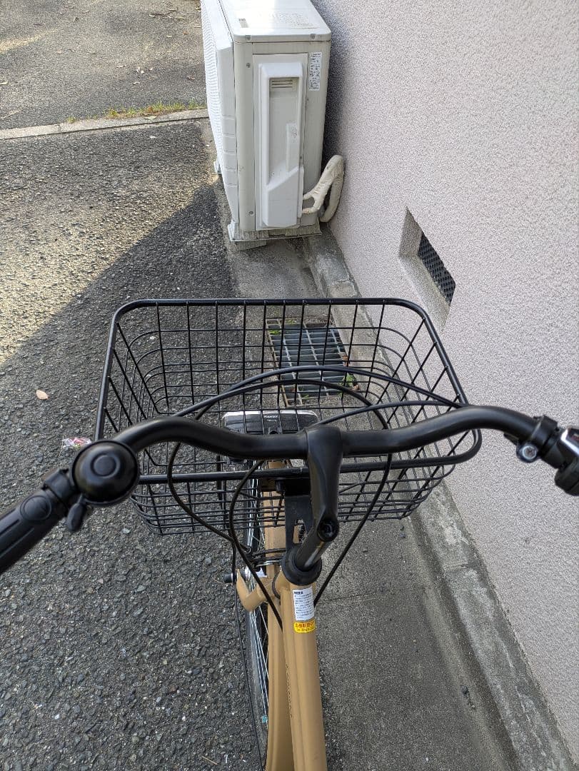 シティサイクル バスケット付き