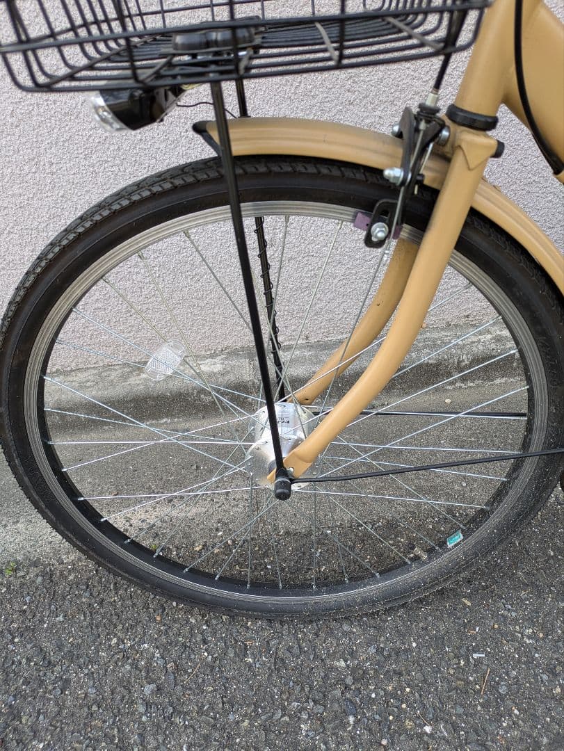 シティサイクル バスケット付き