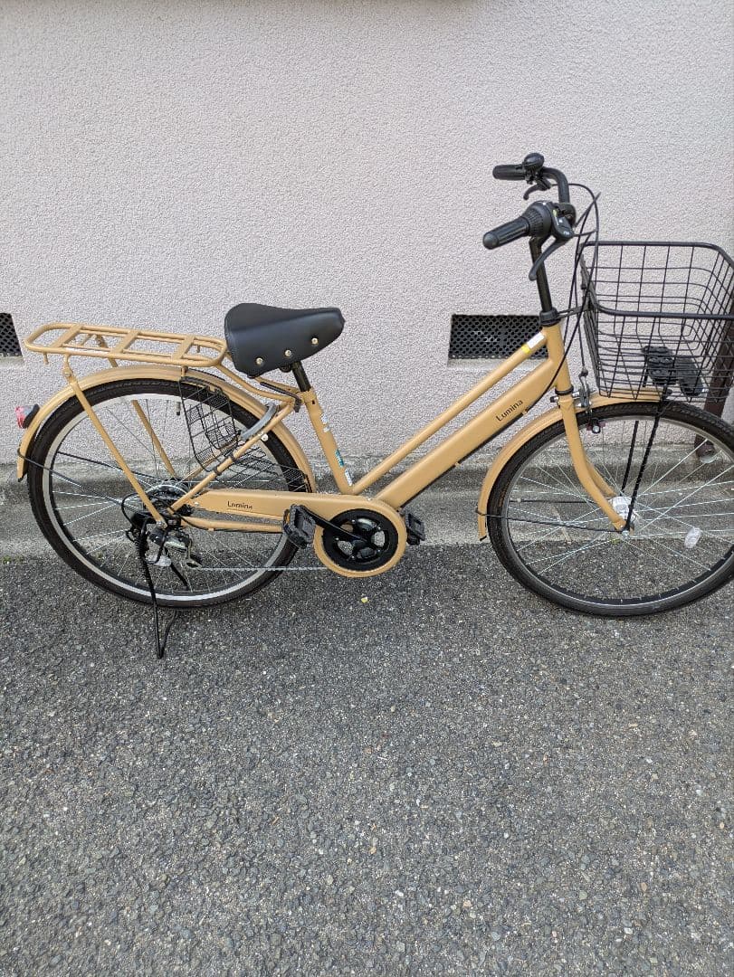 シティサイクル バスケット付き