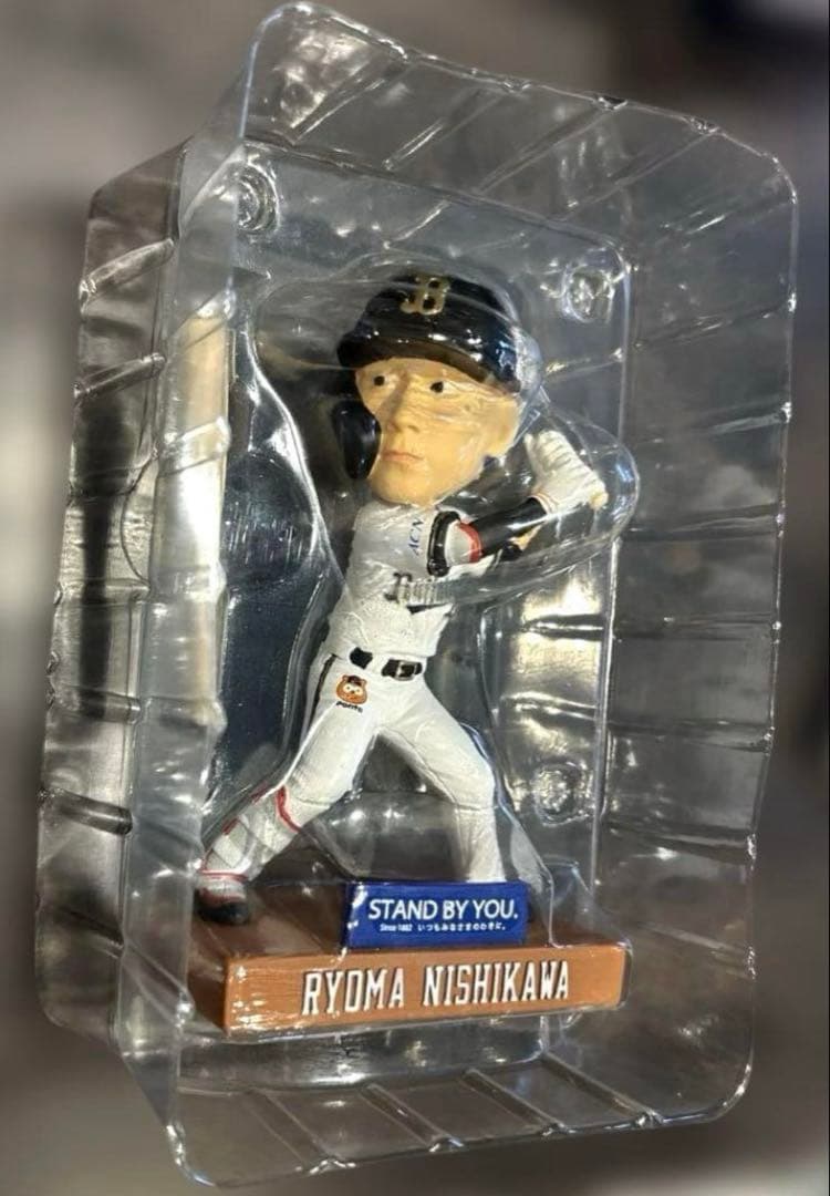 オリックスバファローズ　西川龍馬　ボブルヘッド