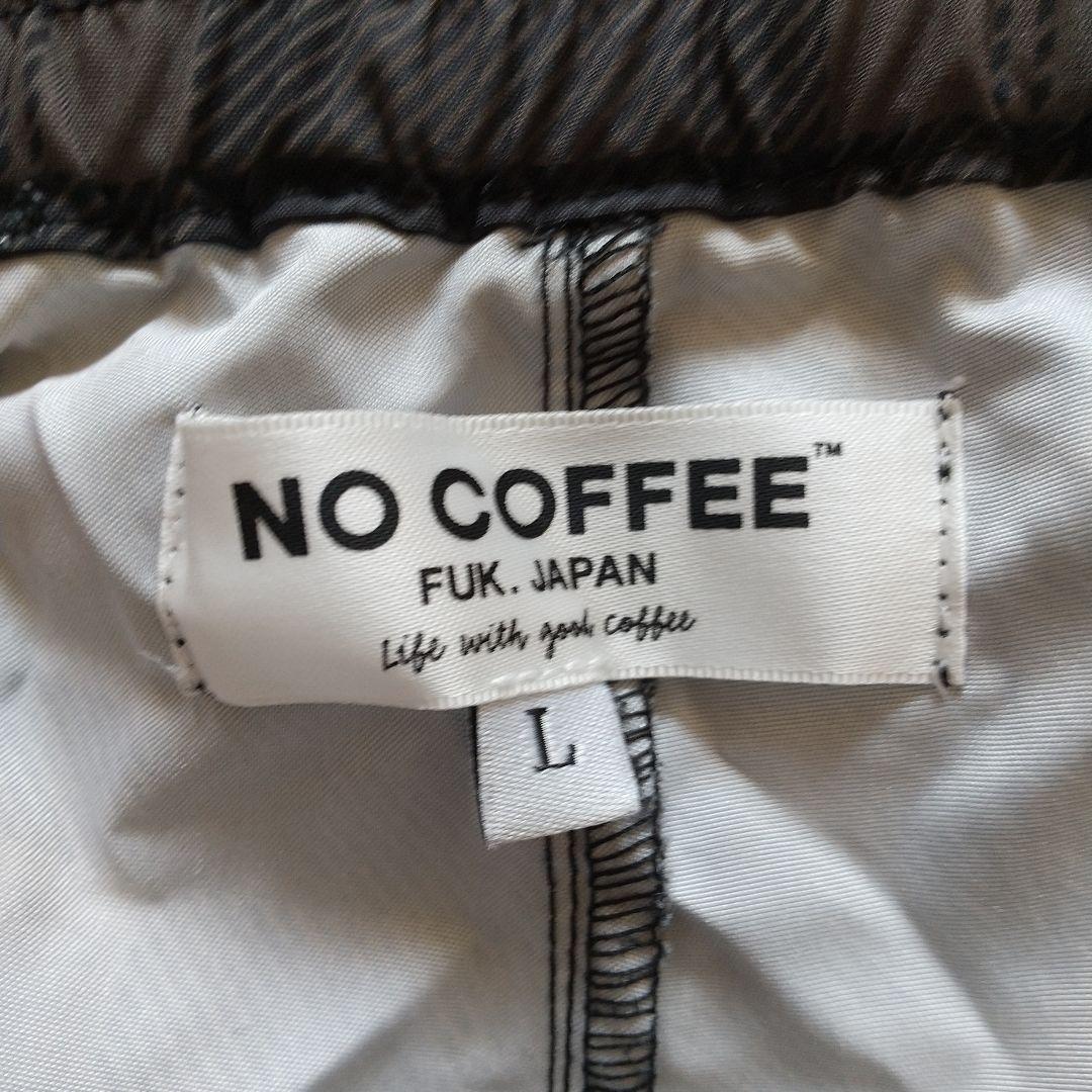 NO COFFEE CLUBHAUS チェックジャージパンツ
