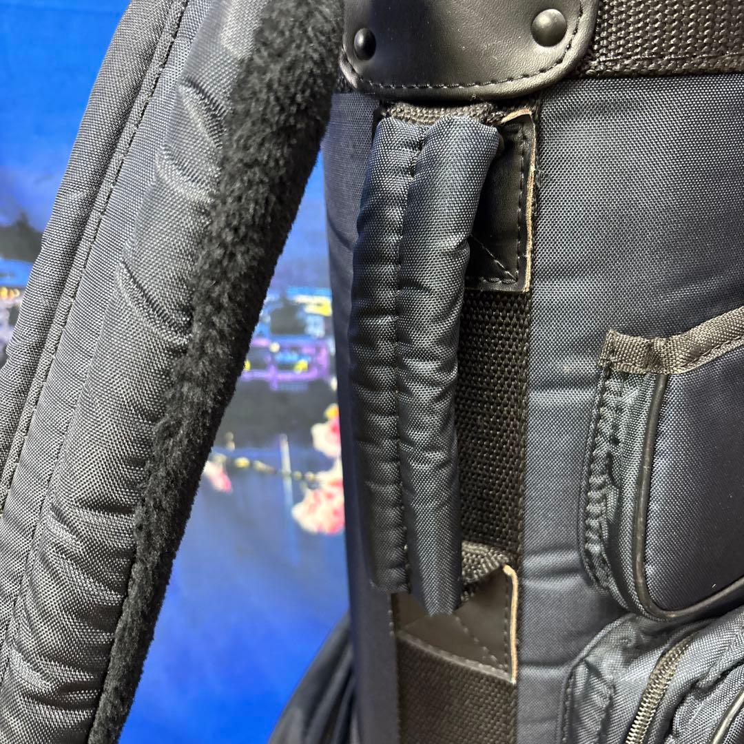 寶BV-1142 LACOSTE ラコステ キャディバッグ ネイビー 軽量タイプ