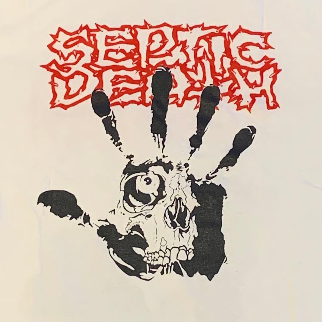 SEPTIC DEATH 気違い ロングスリーブTシャツ XL