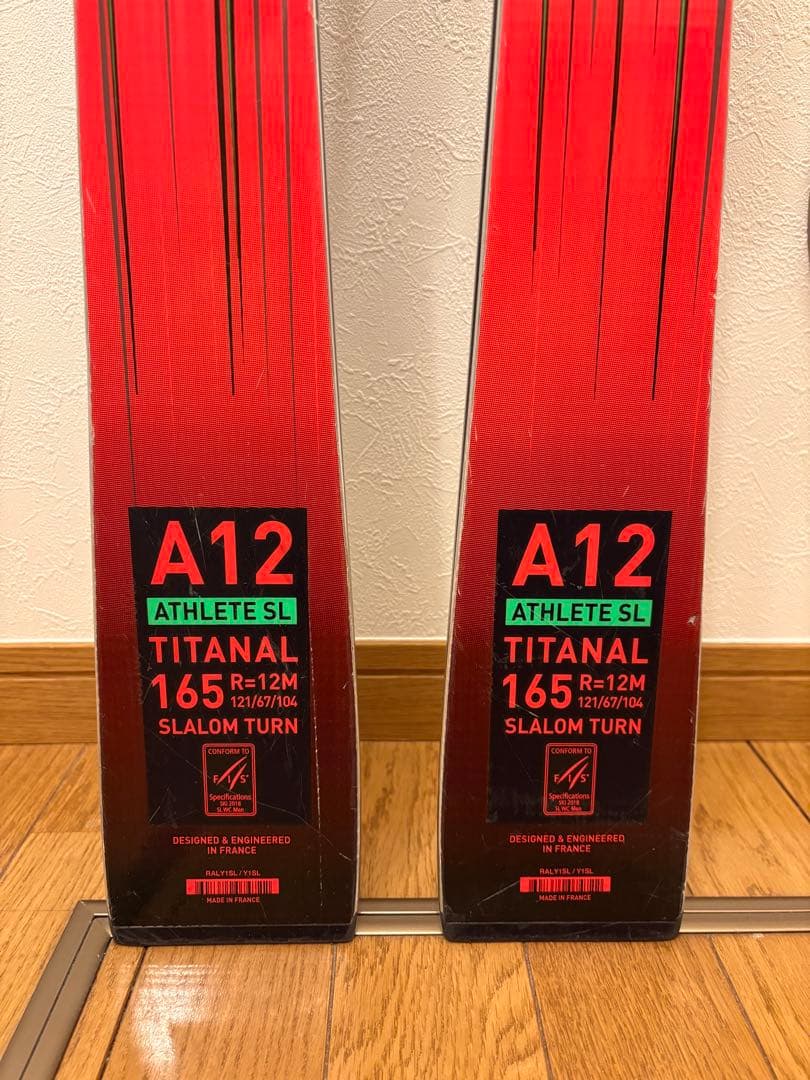 ROSSIGNOL A12 ATHLETE SL 165cm Yコード