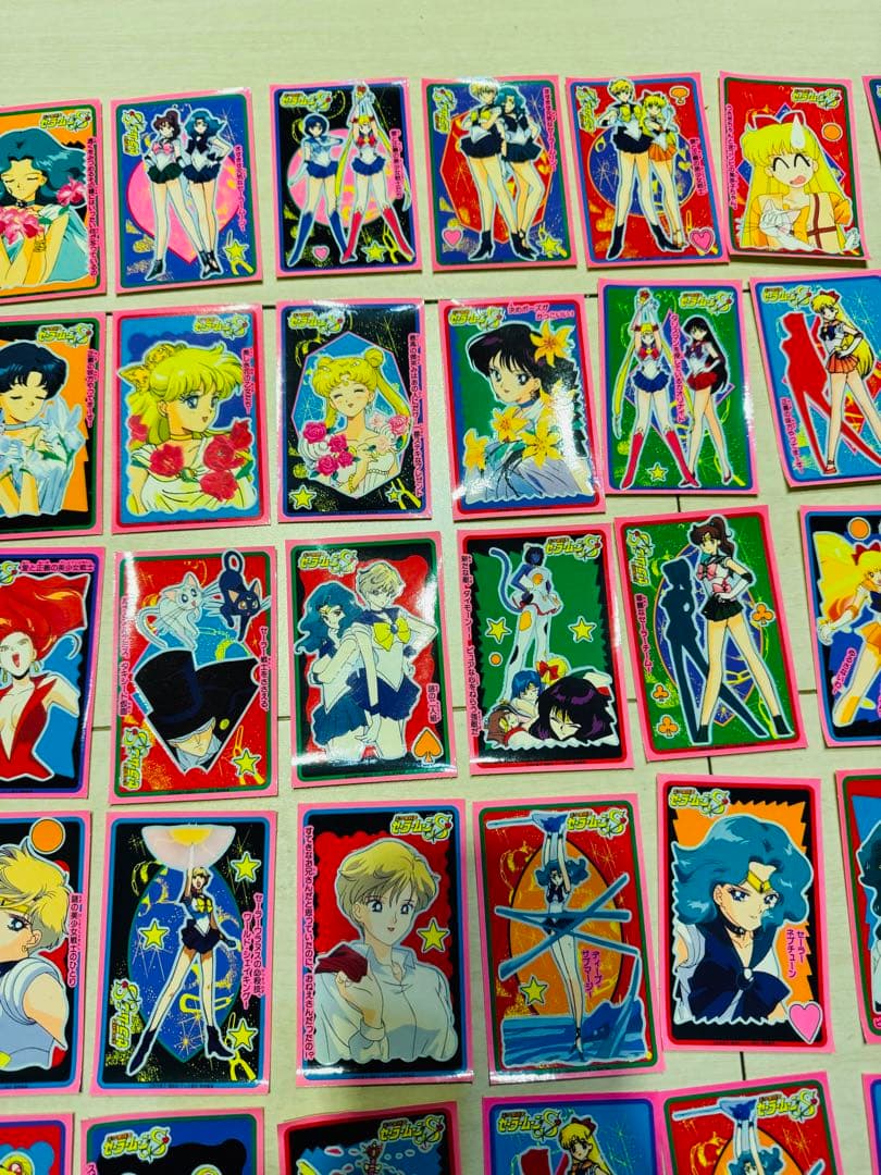 セーラームーン　たんざくシールまとめ売り