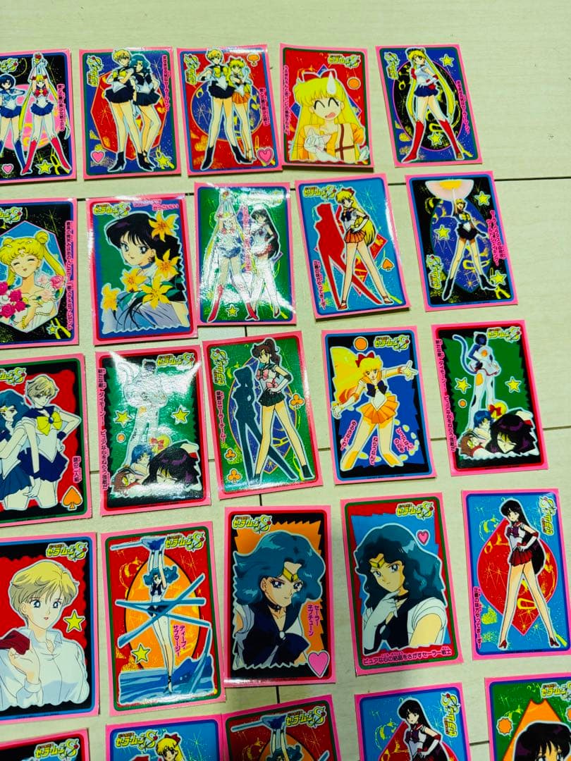 セーラームーン　たんざくシールまとめ売り