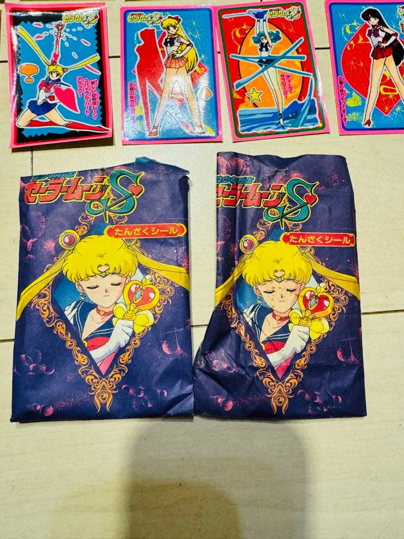 セーラームーン　たんざくシールまとめ売り
