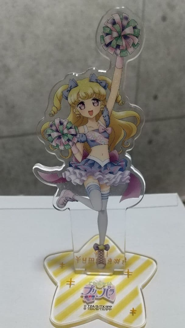 夢川ゆい　アクリルスタンド　アニメイト　匿名配送　アイドルタイムプリパラ