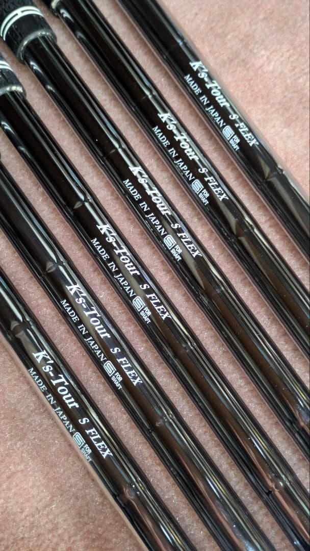 K's Tour S Flex シャフト 6本セット