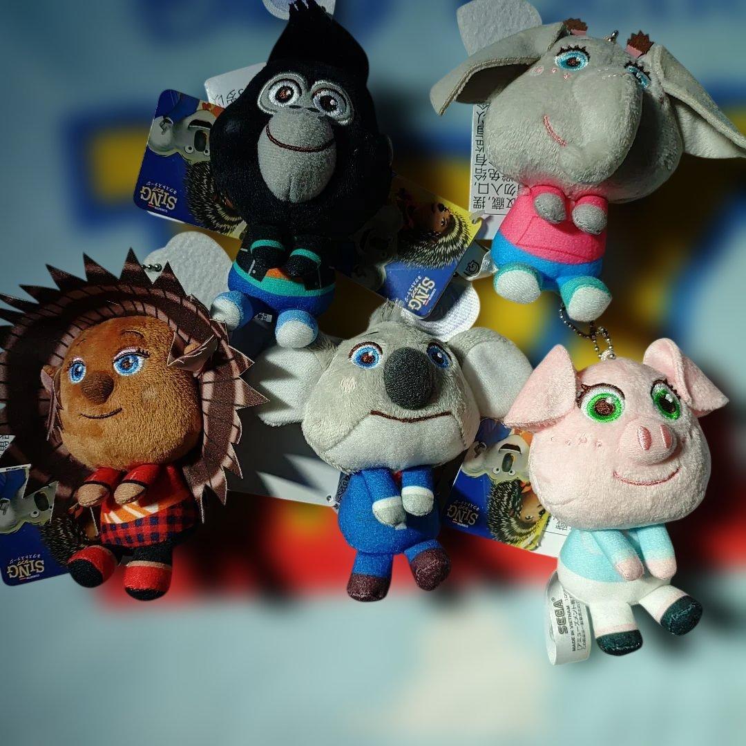 SING 2　シング UNIVERSAL　５体セット　　プライズ品　新品未使用