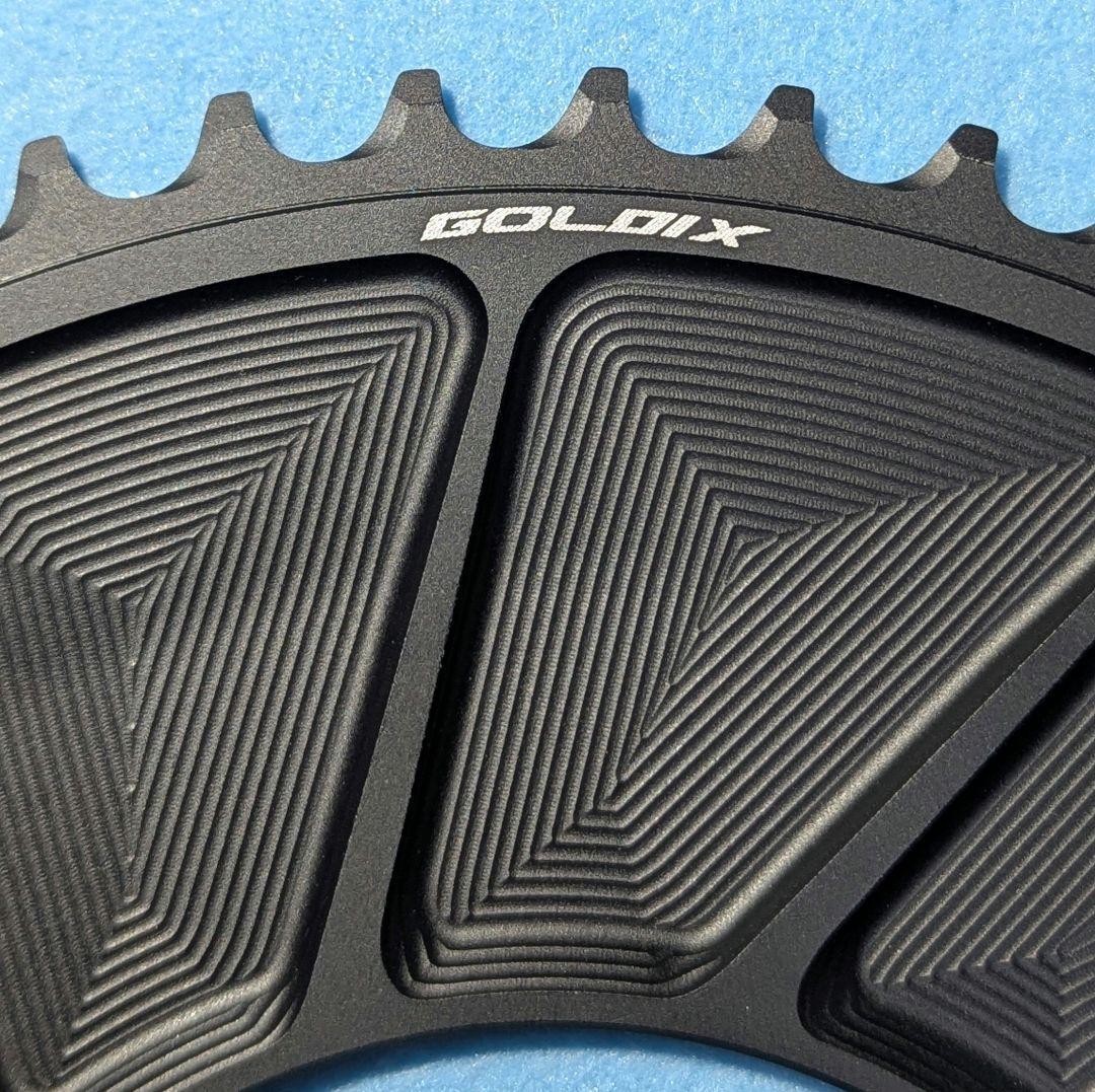 GOLDIX 11s・12s対応　チェーンリング 54T/40T 取付ボルト付属