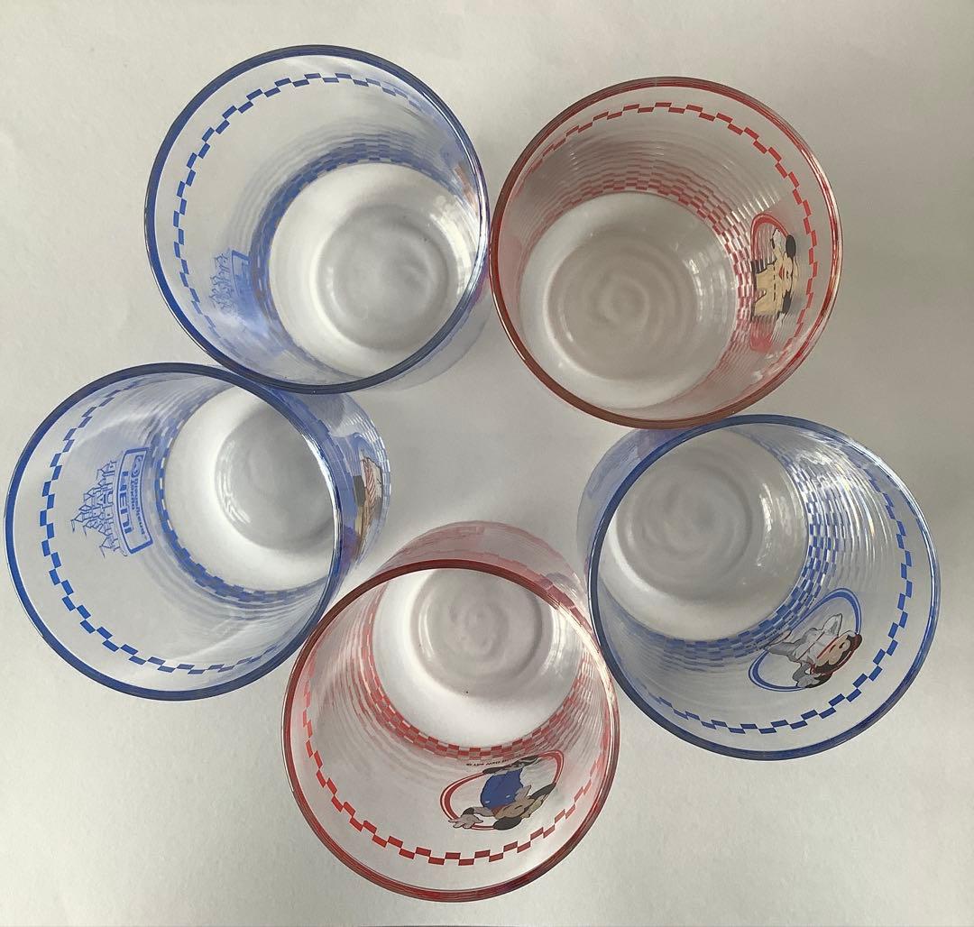 ディズニーランド　グラス　レトロ