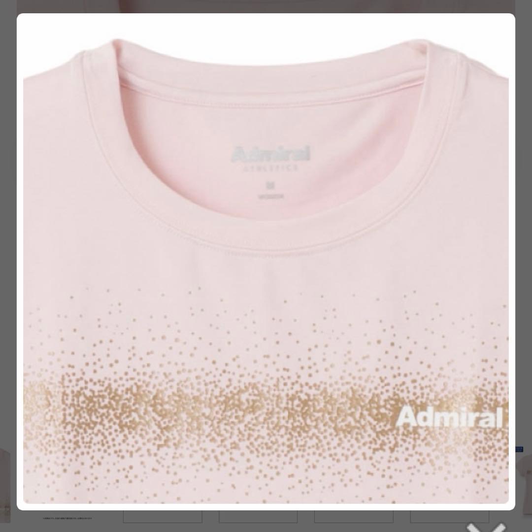 Admiral ピンク Tシャツ