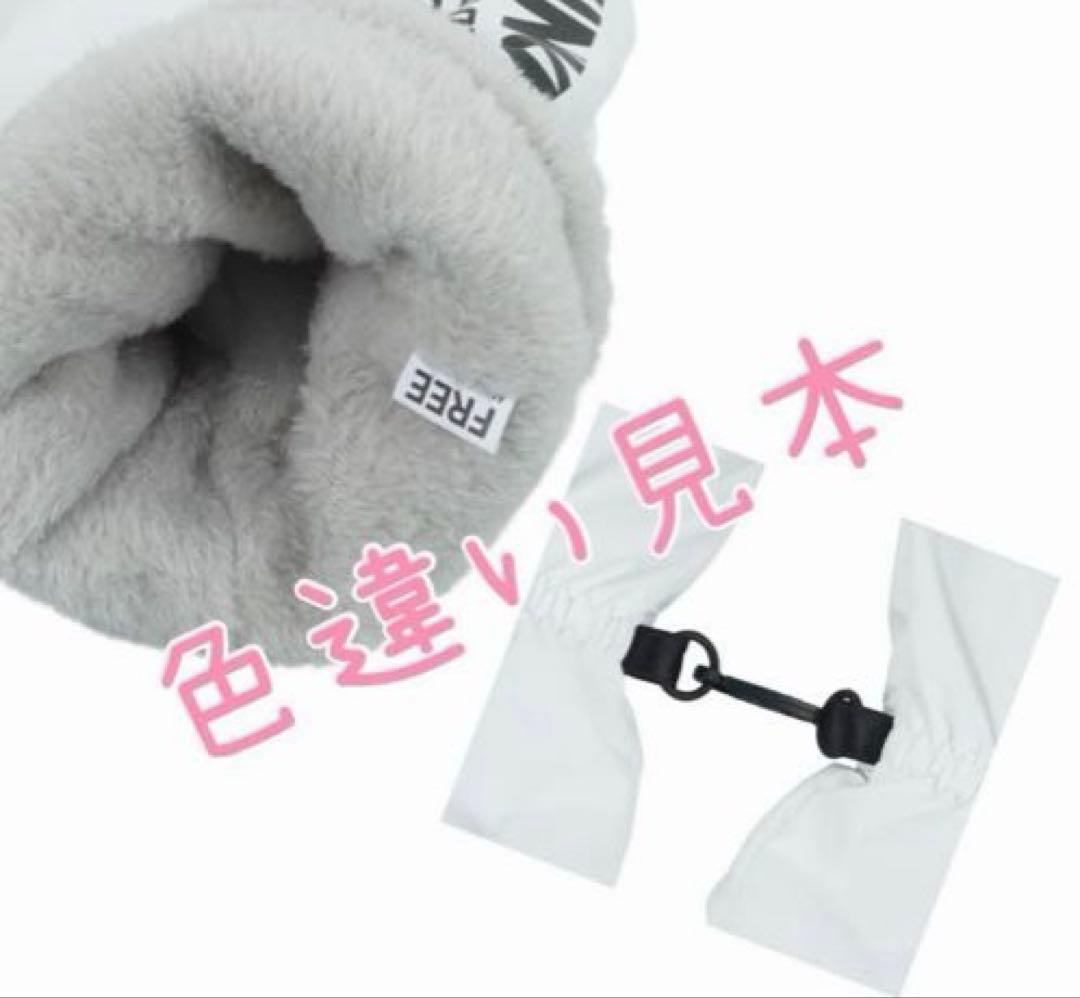 ジャックバニー❣️合織ミトン&ネックウォーマー unisex 新品ブラック35%引