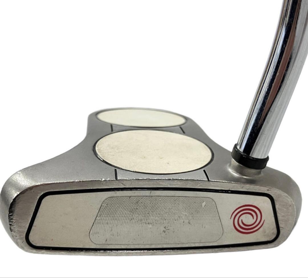 レディース！稀少ODYSSEY WHITE STEEL 2-ball パター31