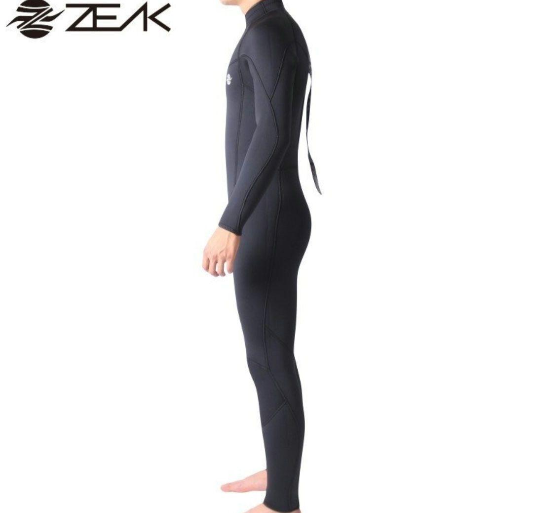 【新品未使用】 ZEAK ウェットスーツ 【M】 男性用 5×3mm フルスーツ