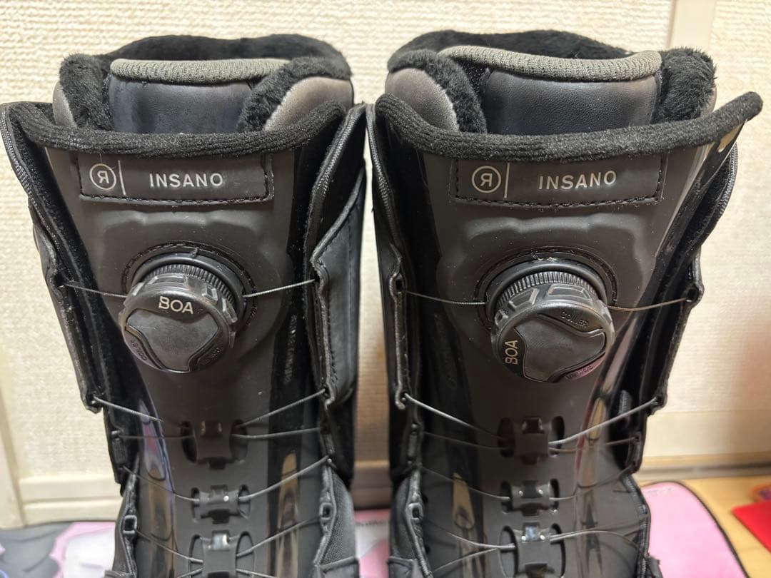 RIDE INSANO ブラック スノーボードブーツ
