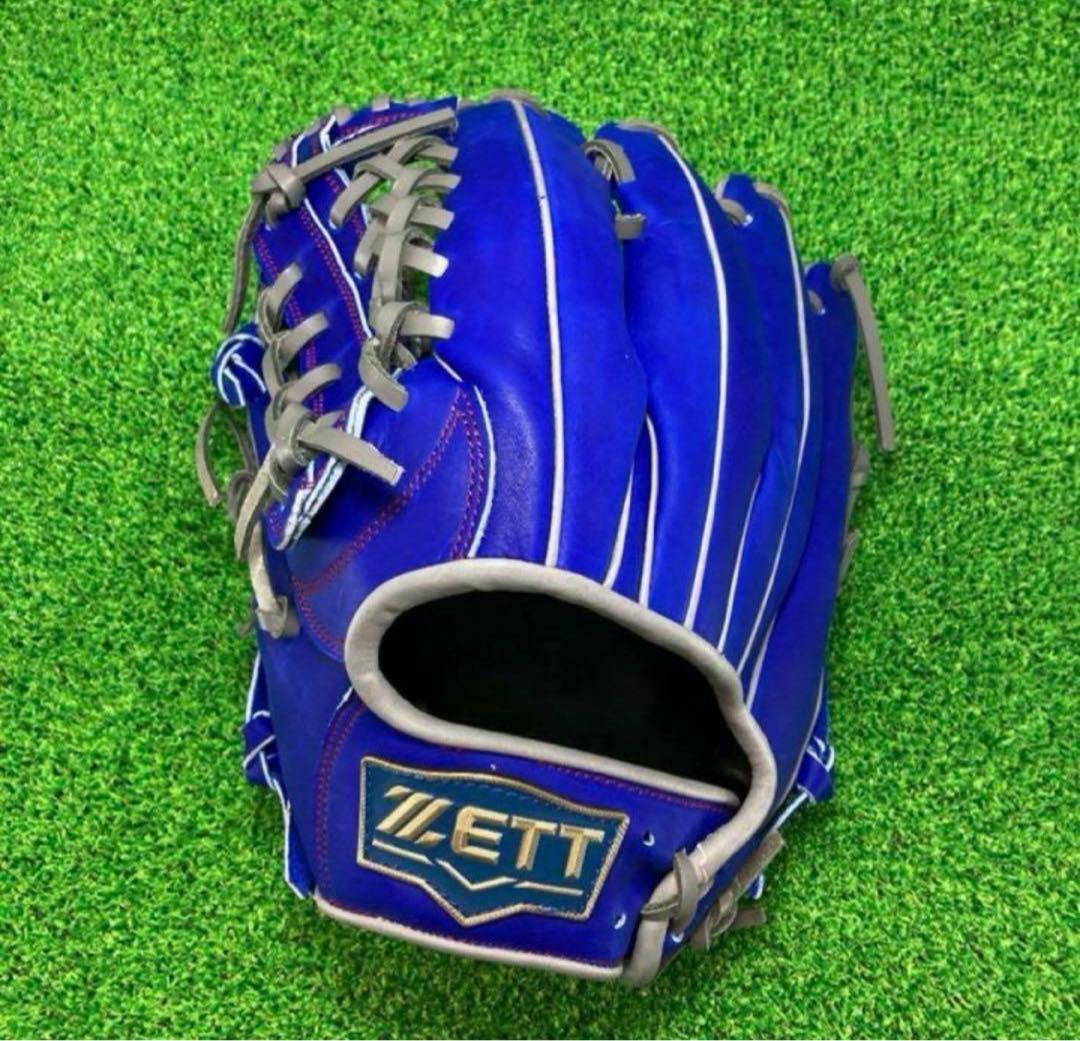 ZETT ゼット　外野手用 外野用 硬式グローブ左投げ　サウスポー　野球　644