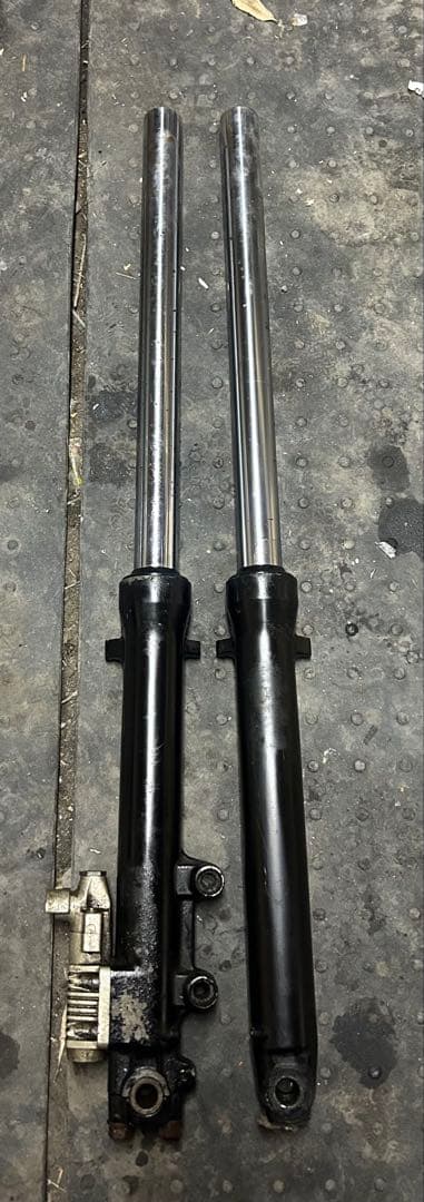 GS250FW 純正フロントフォーク サスペンション 左右