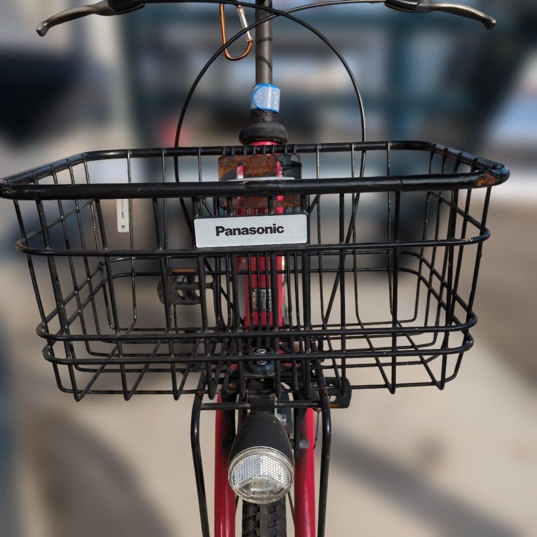 Panasonic 電動アシスト自転車　赤