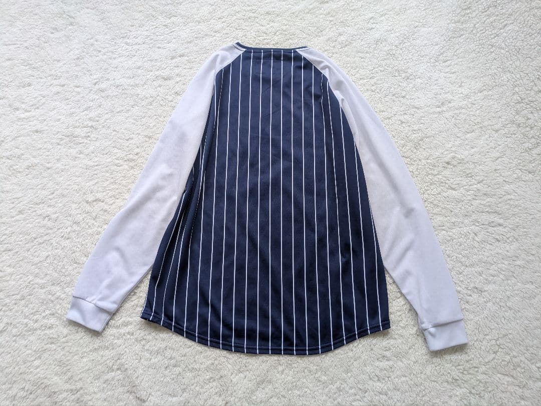 美品 ballaholic ボーラホリック ストライプロンT