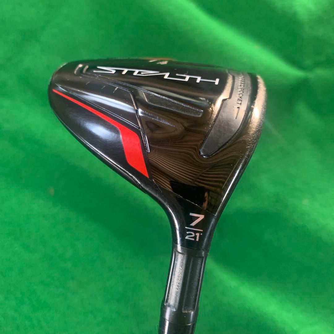 【美品】TaylorMade STEALTH 7W 21° 純正シャフト50-R