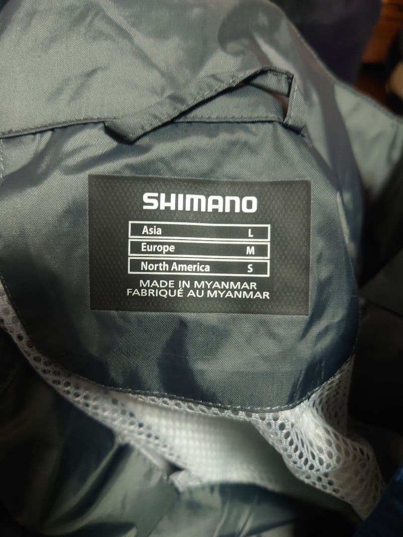 シマノ DSレインスーツ RA-027Q　Lサイズ