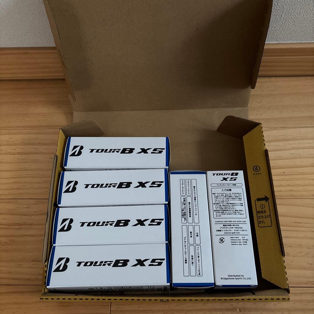 ブリヂストン TOUR B XS ゴルフボール 6スリーブ（18個）