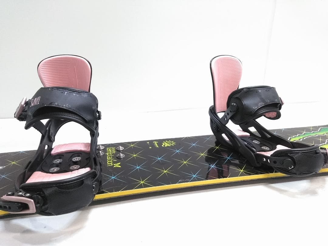 ファナティック テンプテーション 148cm + スウィベル S スノーボード◇