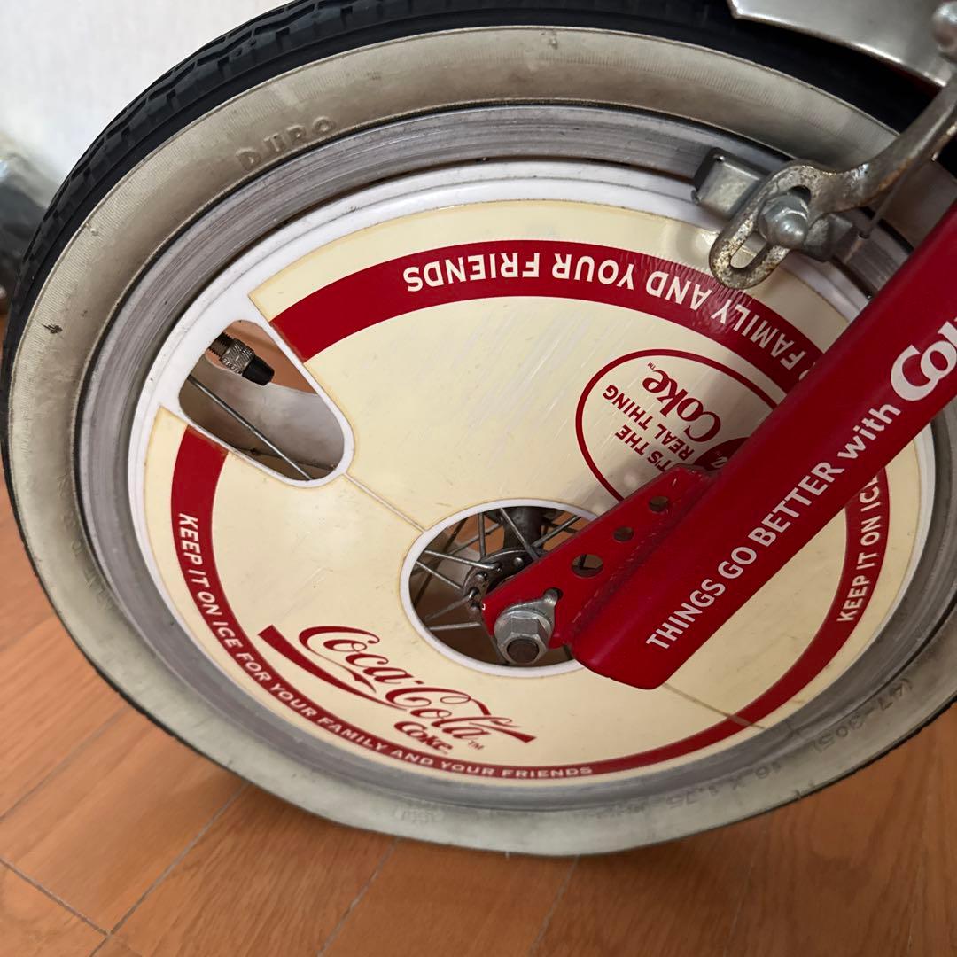 コカコーラ　折りたたみ自転車