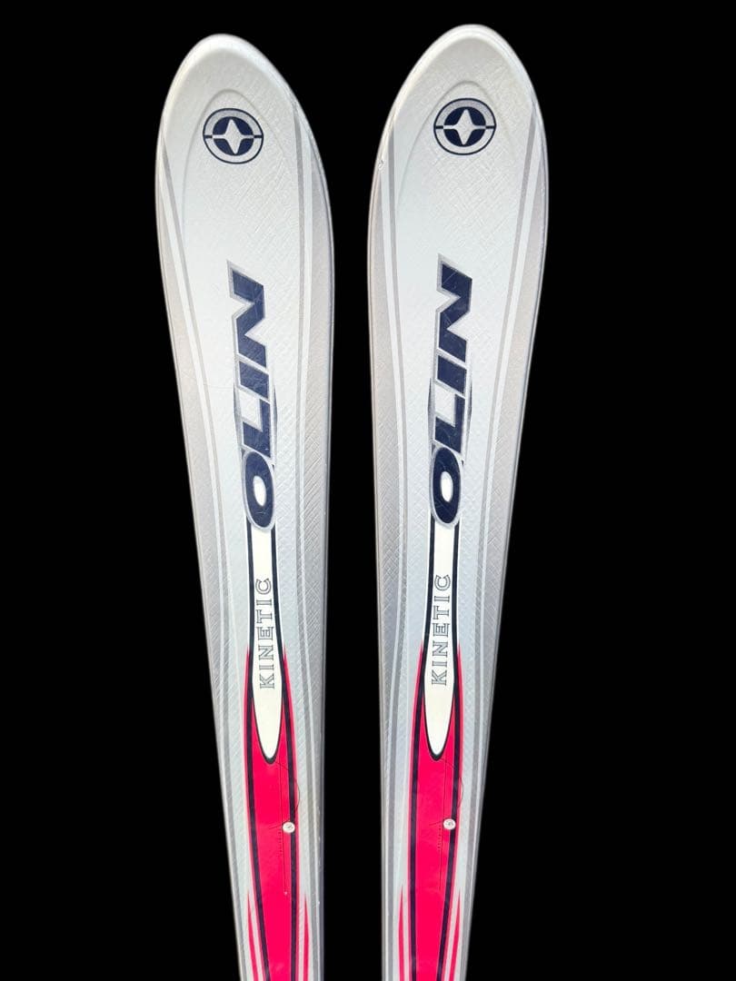 【美品】OLIN kinetic 160cm スキー板 ビンディングセット