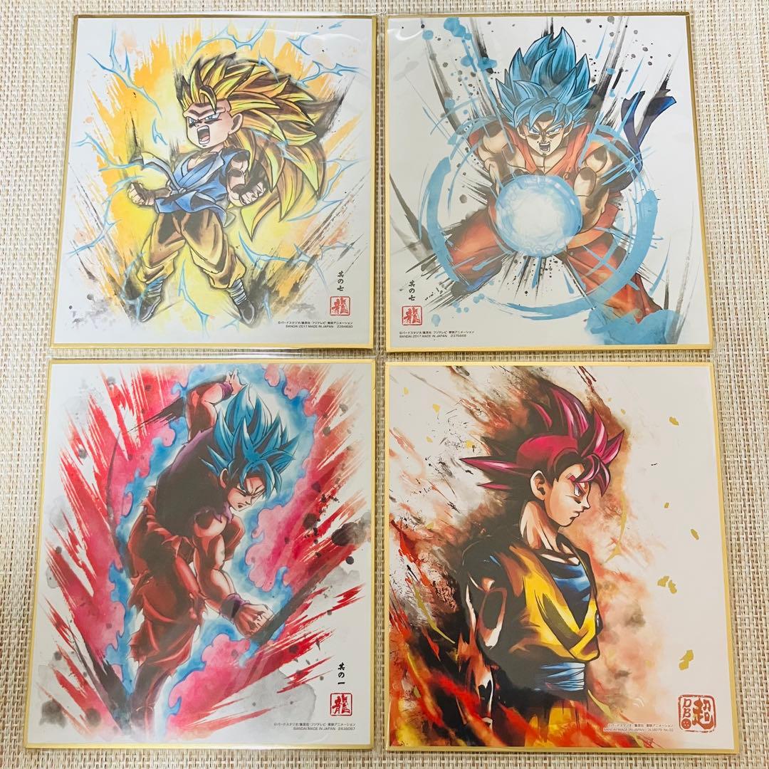 ドラゴンボール 色紙アート 30枚まとめ売り Dragon Ball 色紙ART
