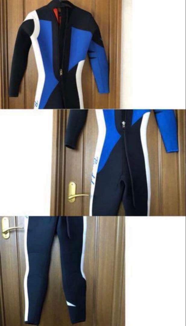 ダイビング ウェットスーツ フルスーツ 174cm前後 未使用 フルオーダー