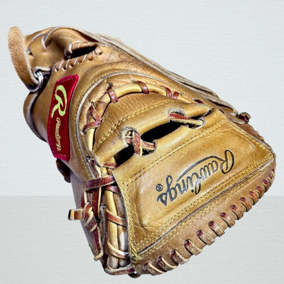 Rawlings キャッチャーミット 軟式野球 BU-8 高級レザー グローブ