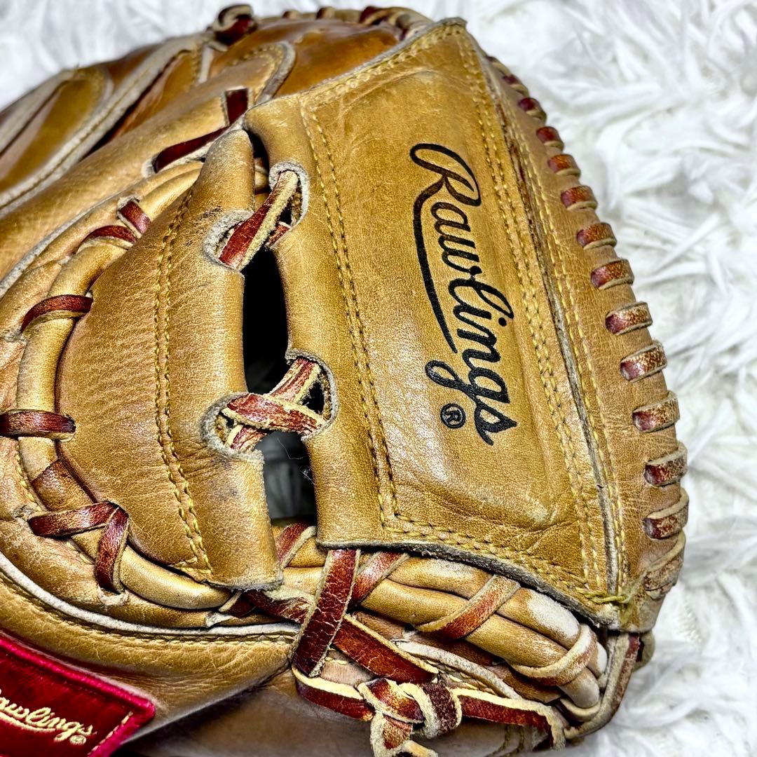 Rawlings キャッチャーミット 軟式野球 BU-8 高級レザー グローブ