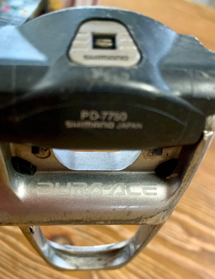 ビンディングペダルSHIMANO DURA-ACE PD-7750 SPD-SL