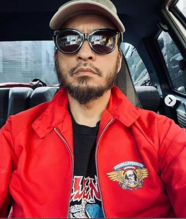 新品　復刻　パウエル　ラットボーンズ　スイングトップ　赤　L　オールドスケート
