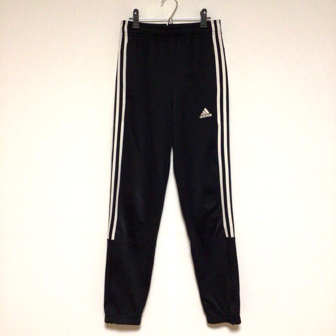 adidas セットアップジャージ 上下セット 黒白 S メンズ 美品