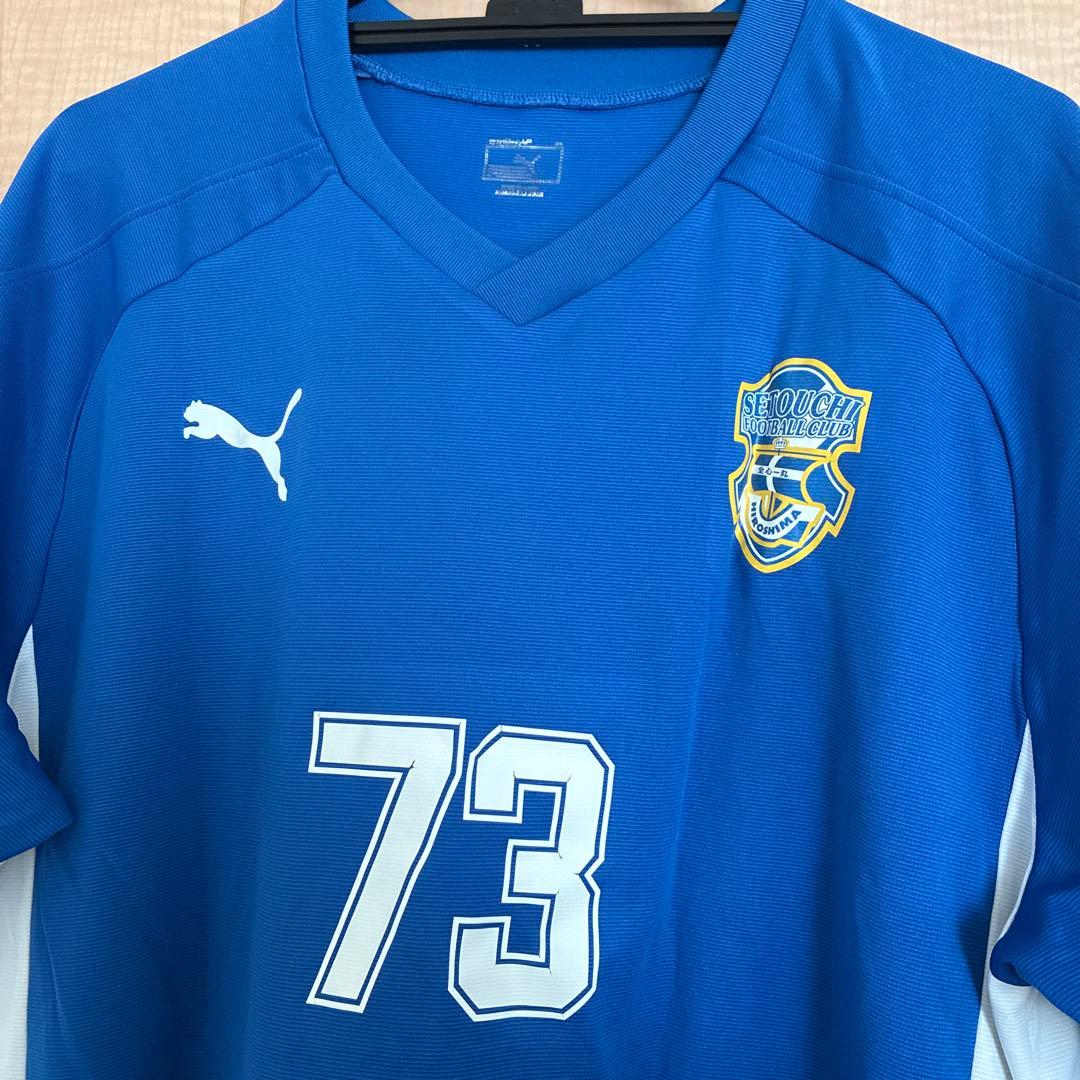 瀬戸内高校 サッカー部 ユニフォーム2点セット
