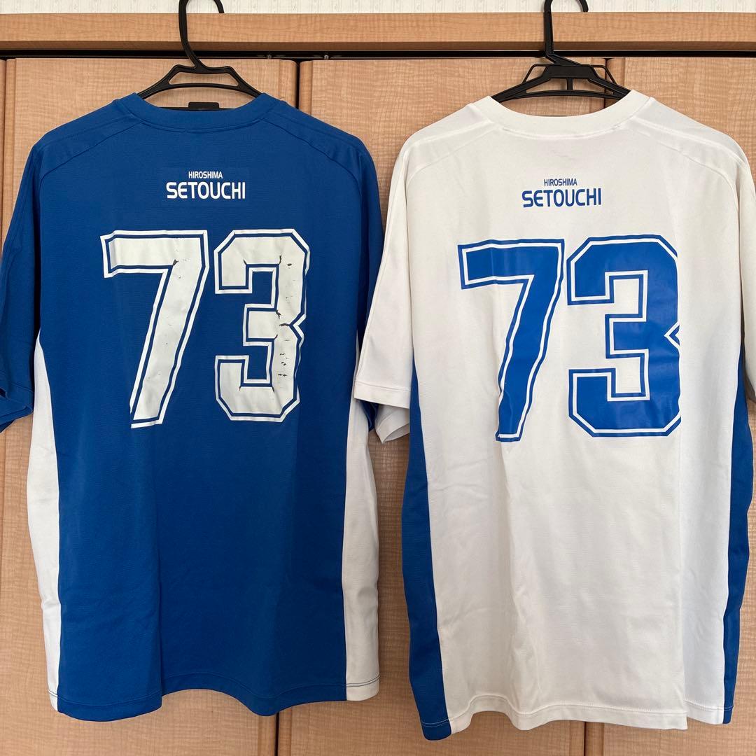 瀬戸内高校 サッカー部 ユニフォーム2点セット