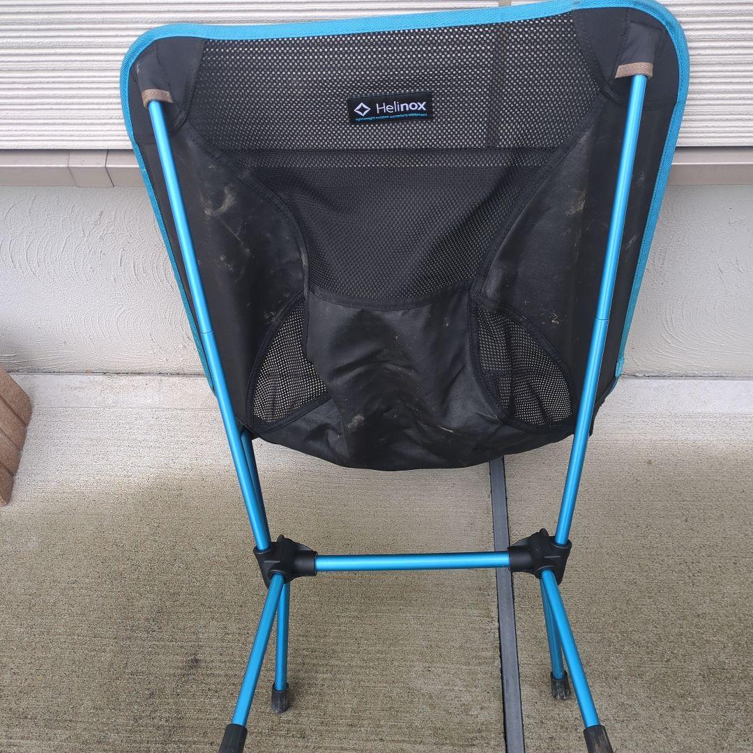 かーやんさん専用Helinox アウトドアチェアワン ブラック/ブルー