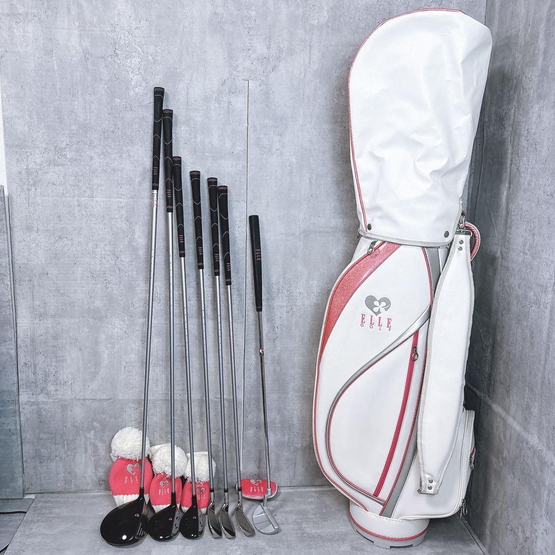 【美品】BRIDGESTONE ELLE レディース ゴルフクラブセット